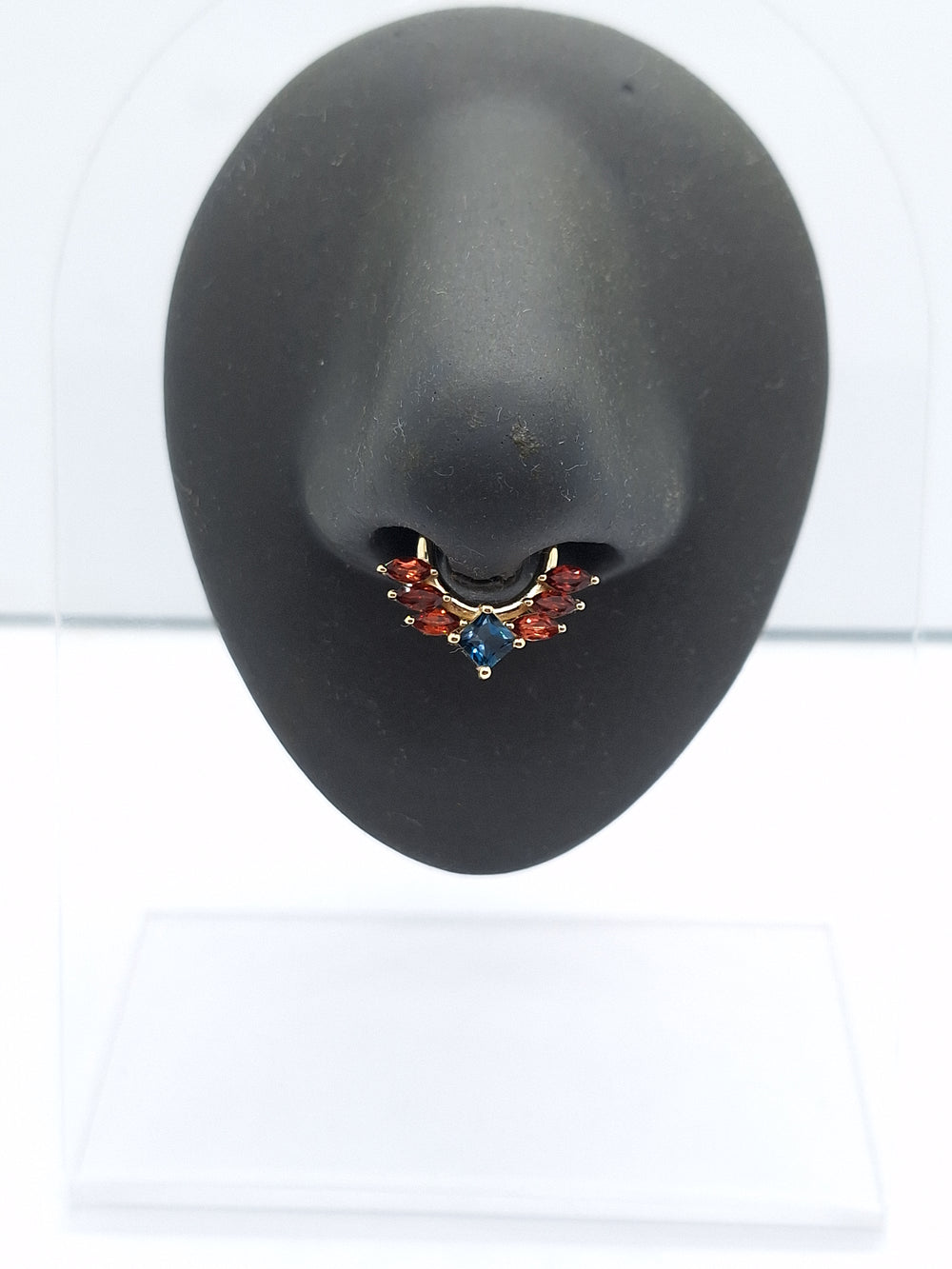 Wings Septum Clicker 14k Solid Gold