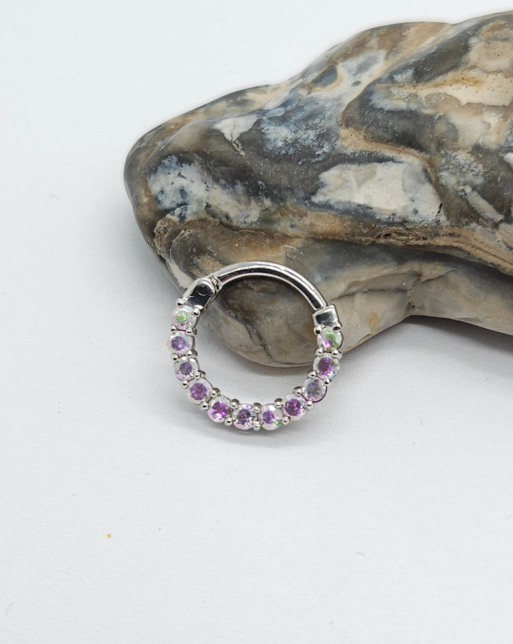Nose piercing Mercury Mystic Topaz