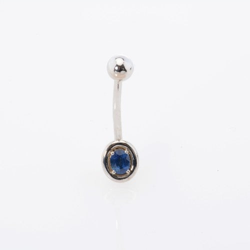 Belly Button Ring 14k Solid Gold Navel Piercing