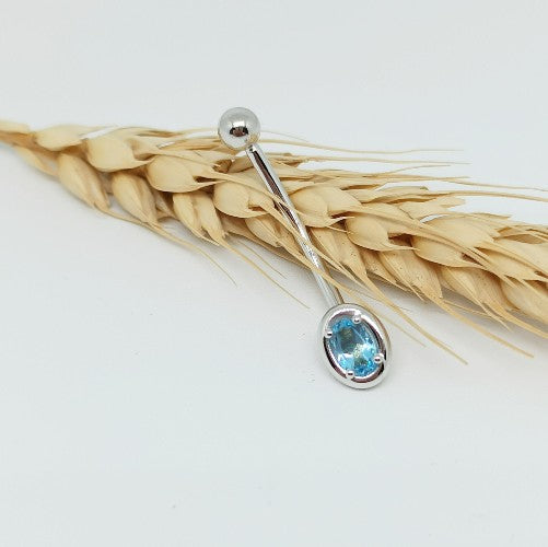 Belly Button Ring 14k Solid Gold Navel Piercing