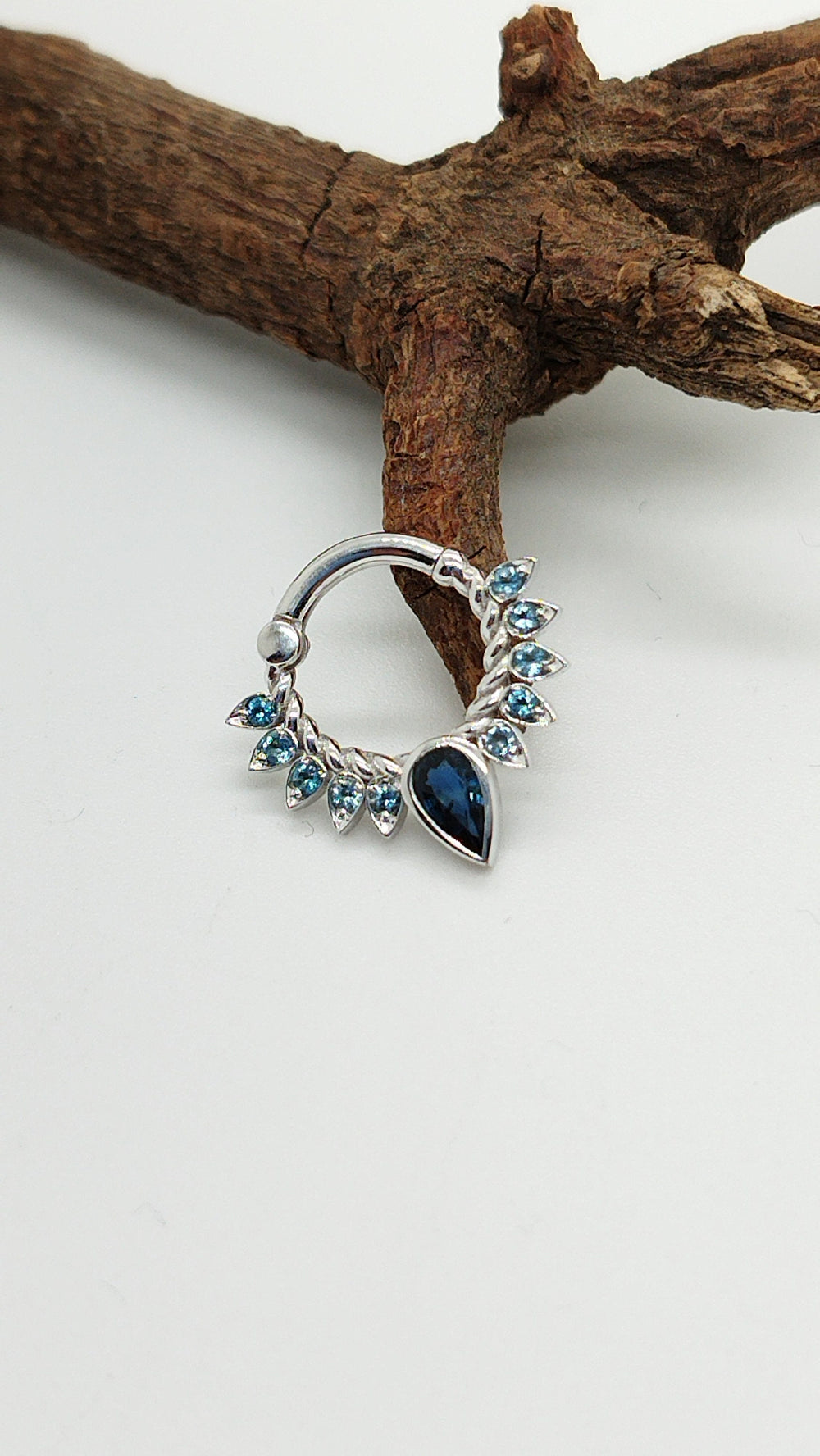 Helix Piercing Jewelry Septum Clicker 14k Gold Daith Earring Nose Hoop