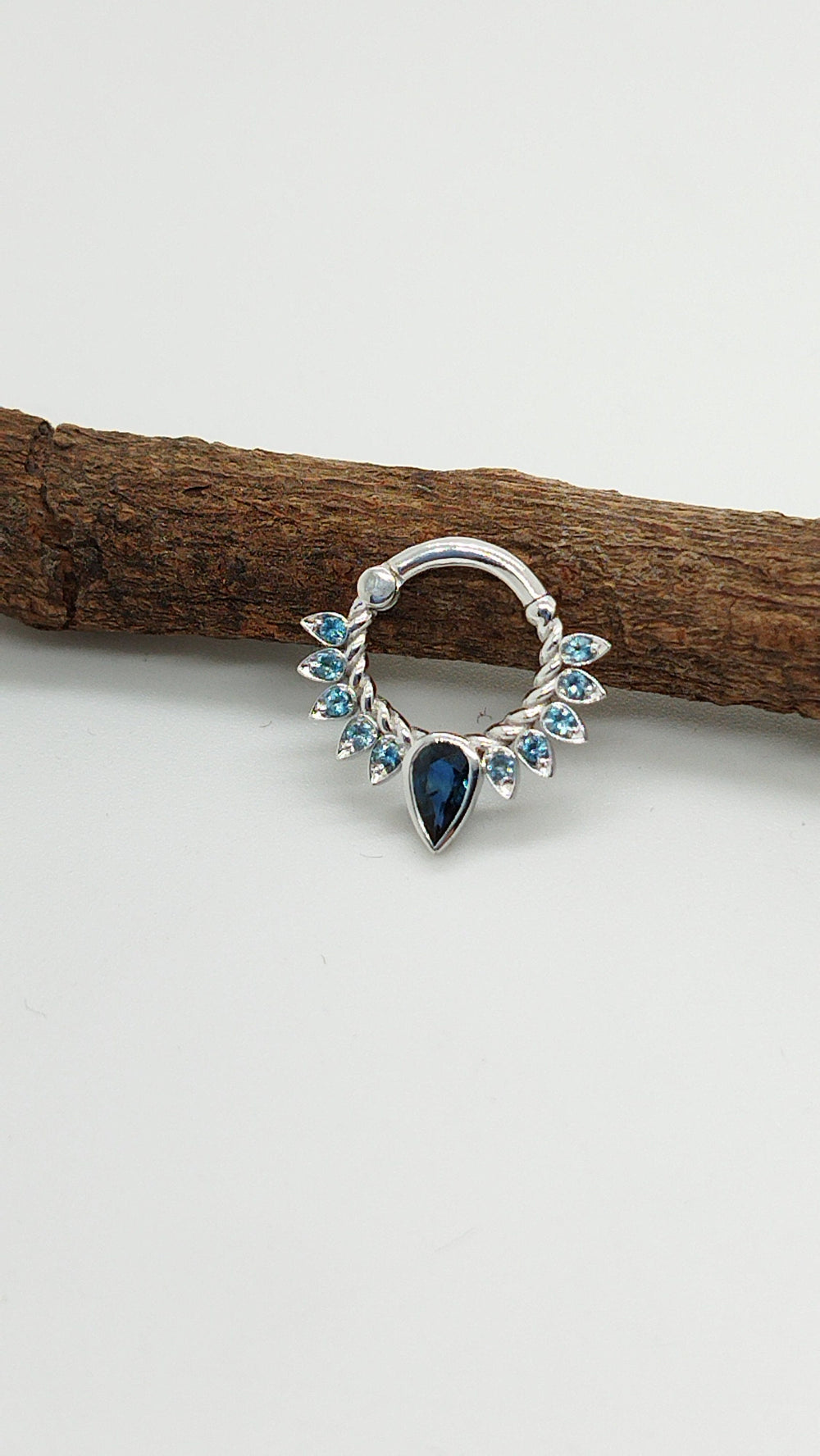 Helix Piercing Jewelry Septum Clicker 14k Gold Daith Earring Nose Hoop