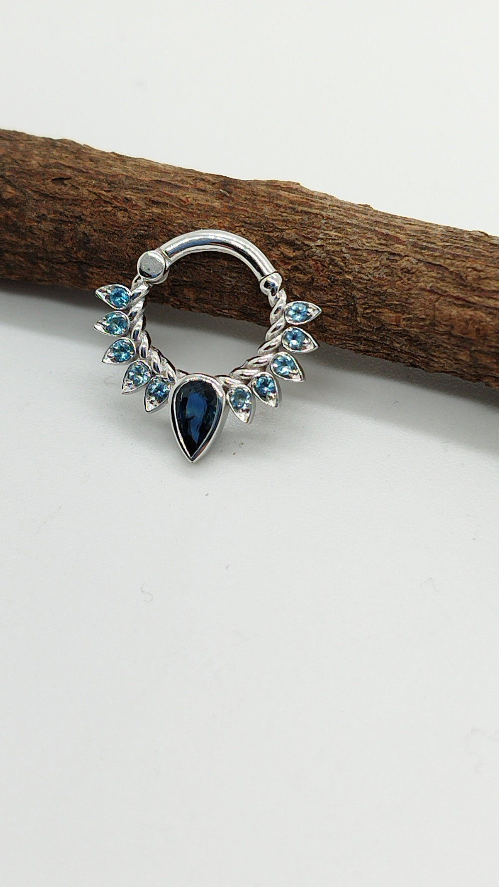 Helix Piercing Jewelry Septum Clicker 14k Gold Daith Earring Nose Hoop