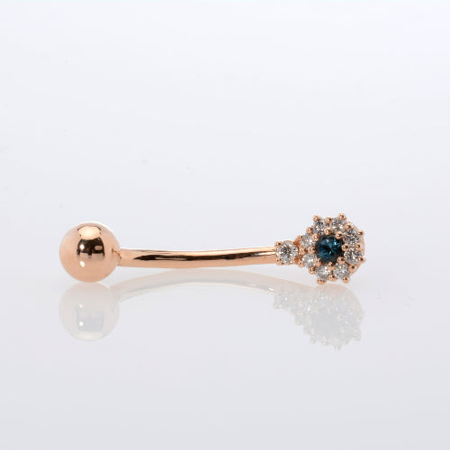 14K Gold Navel Jewelry