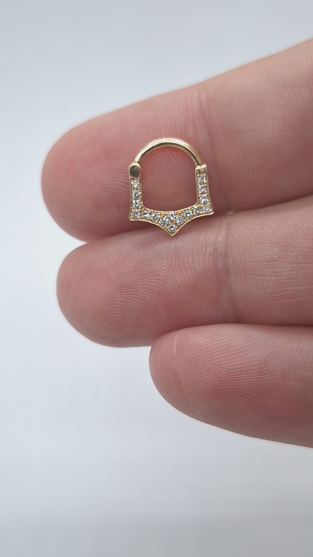 V Shape Piercing