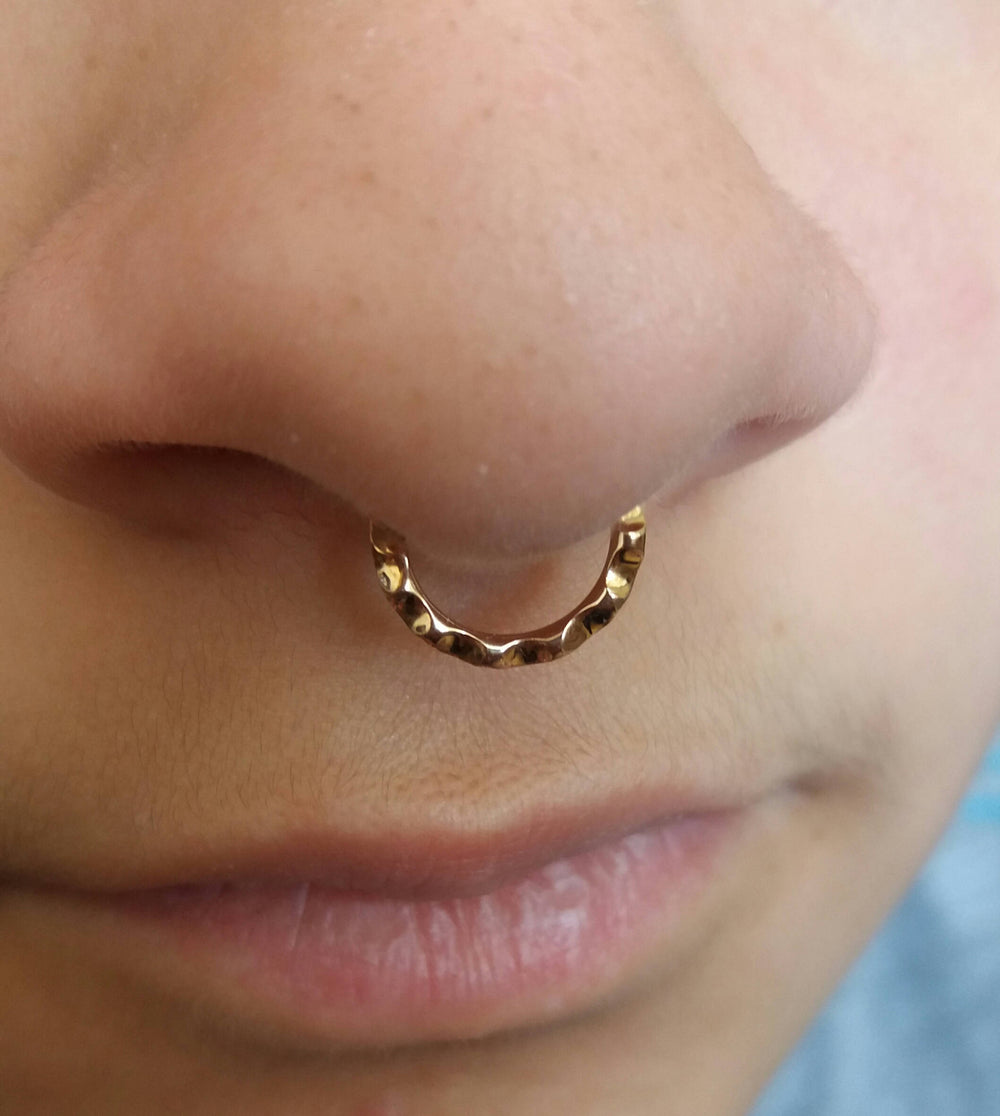 Gold Nose Ring