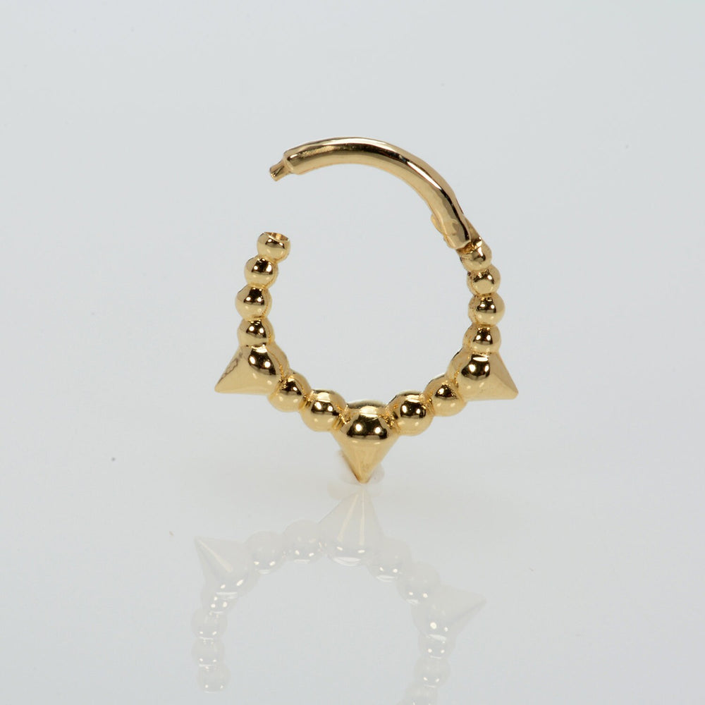 Gold Spike piercing