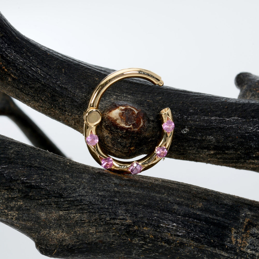 Cartilage Pink Sapphires