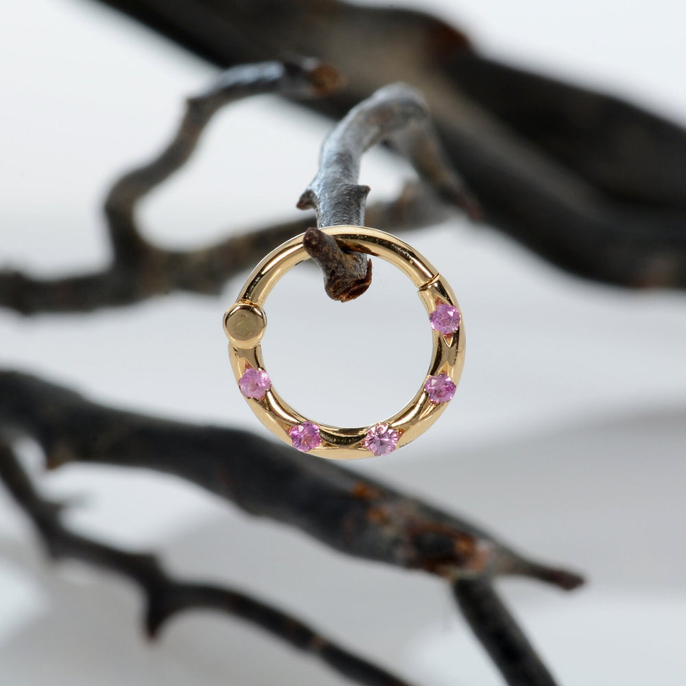Cartilage Pink Sapphires