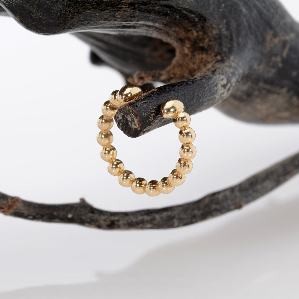 14k Gold Ear Cuff No Piercing