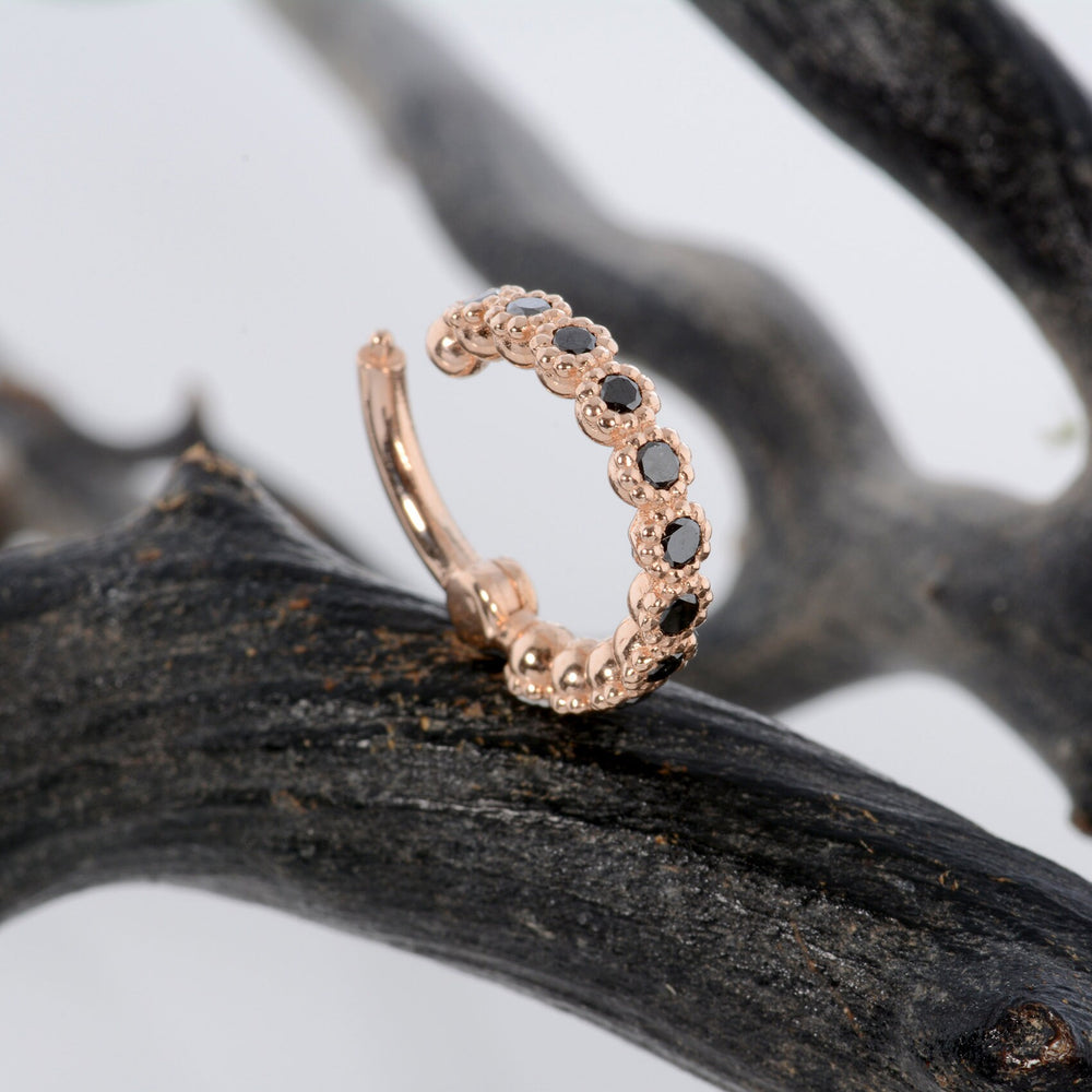 Black Diamonds Eternity Piercing