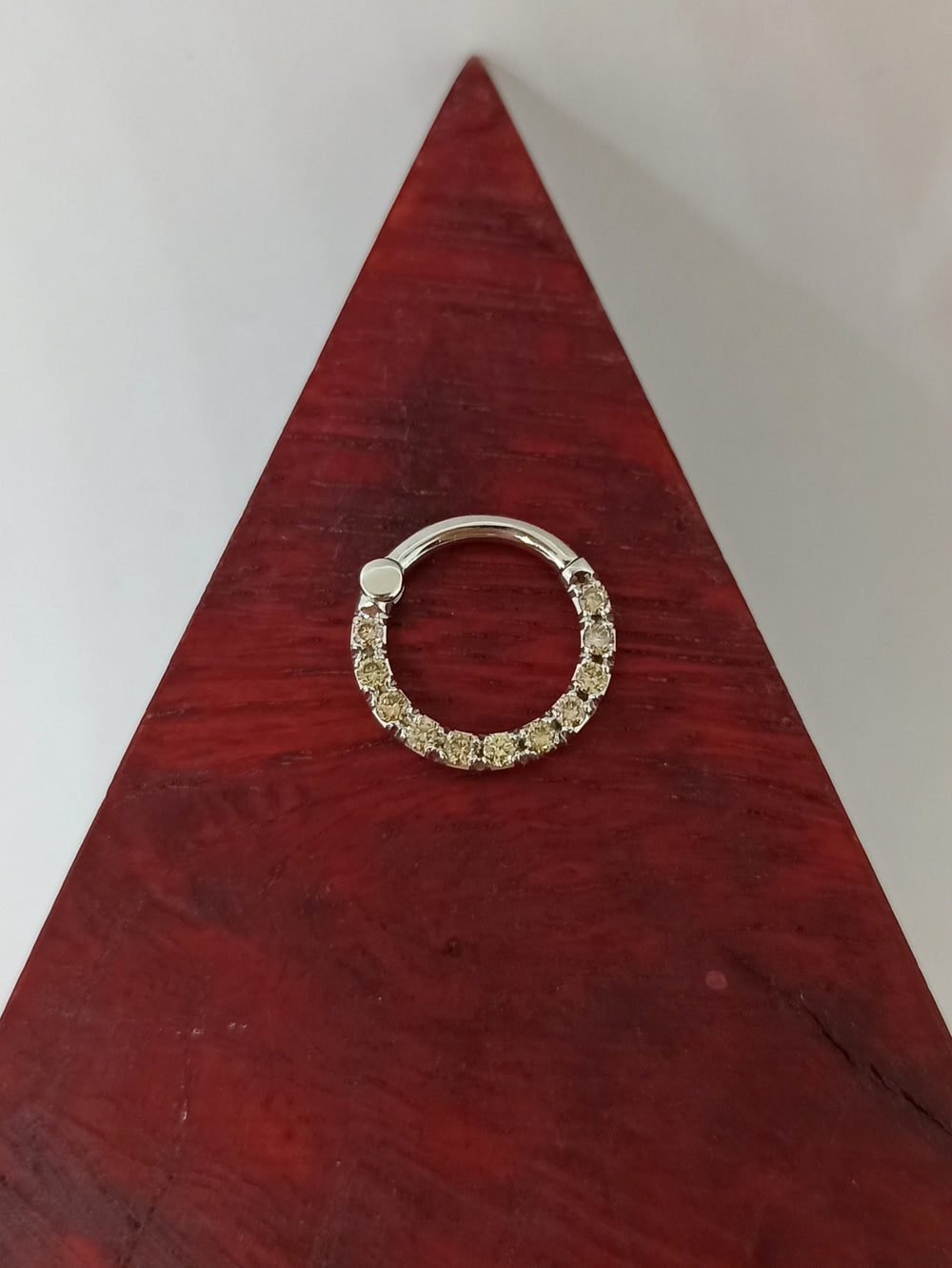 Daith Diamond Hoop