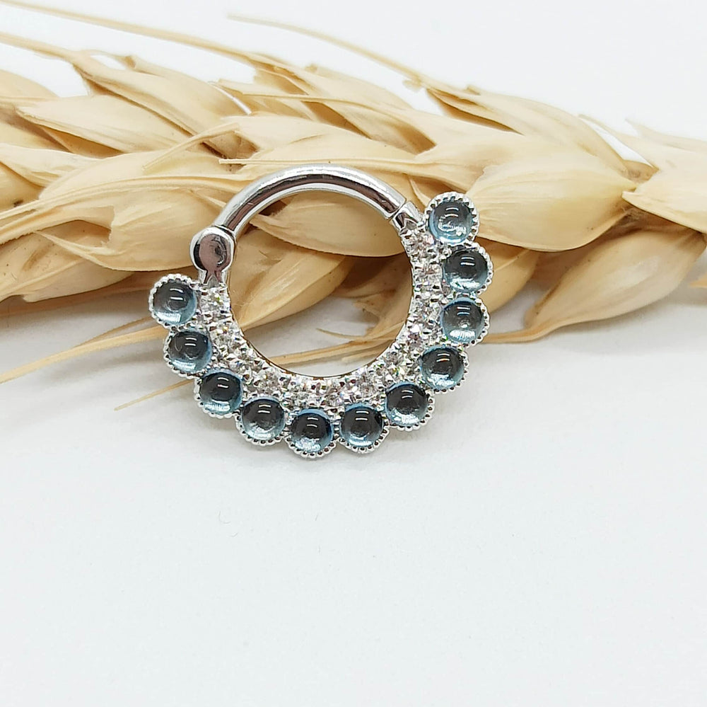 Topaz Blue London Septum