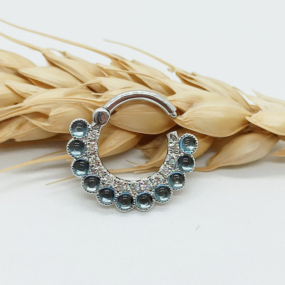 Topaz Blue London Septum
