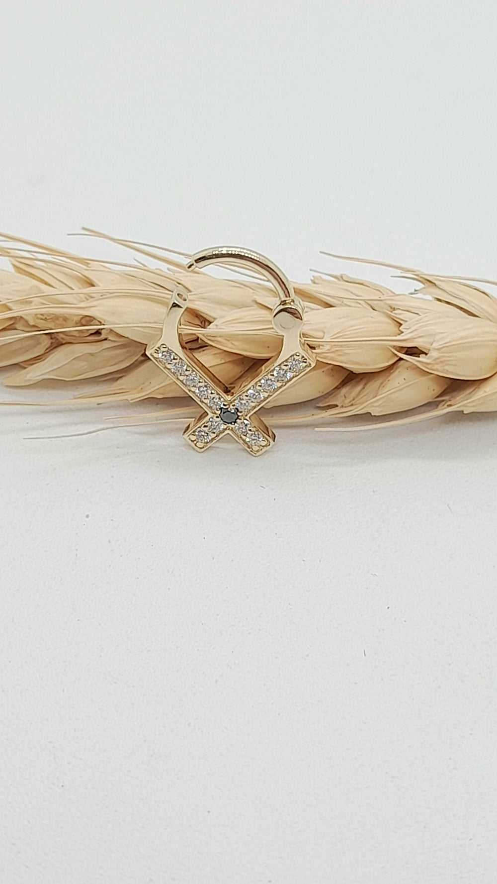 X Cross Piercing Jewelry