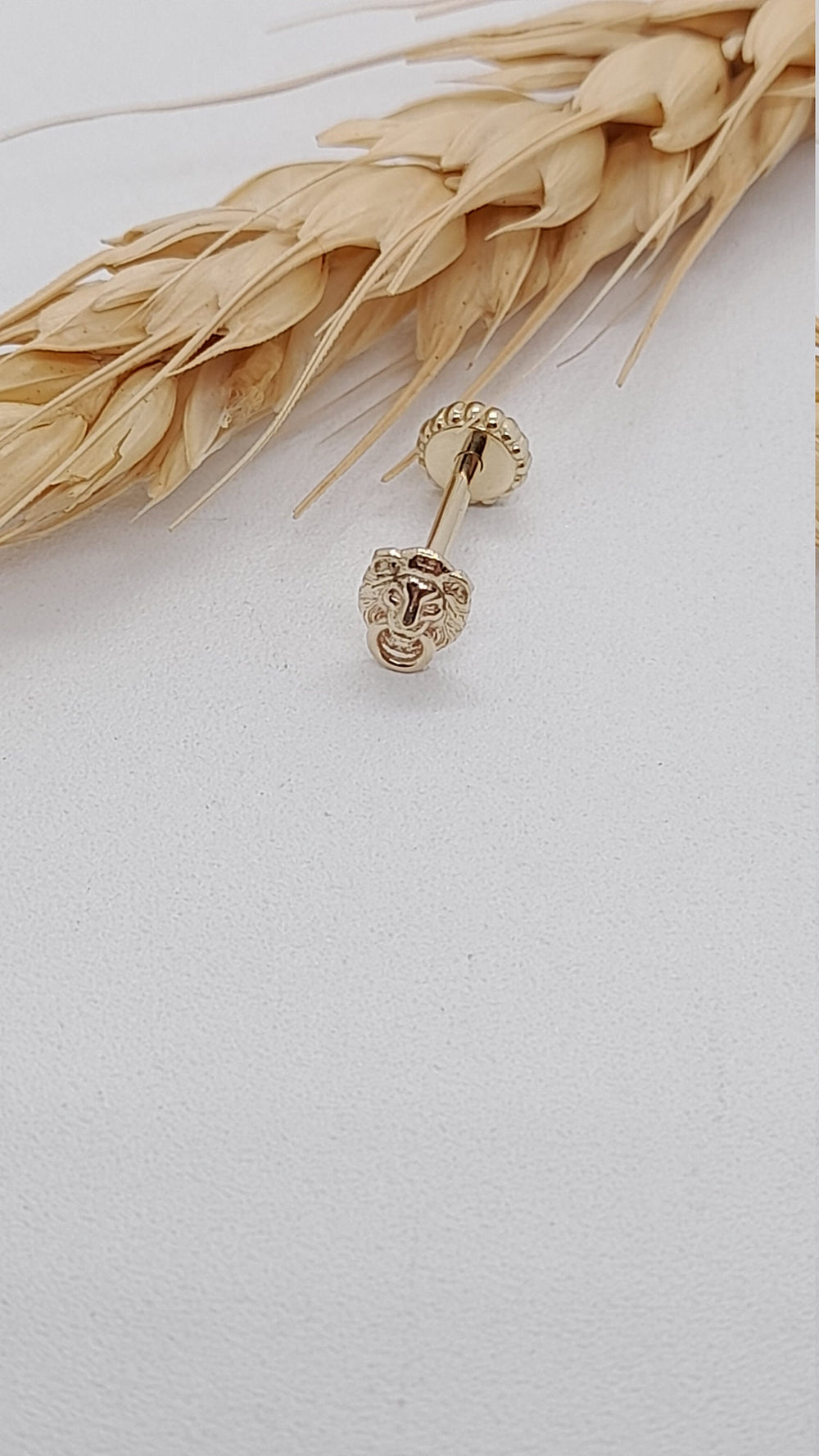 Lion Stud Piercing Jewelry