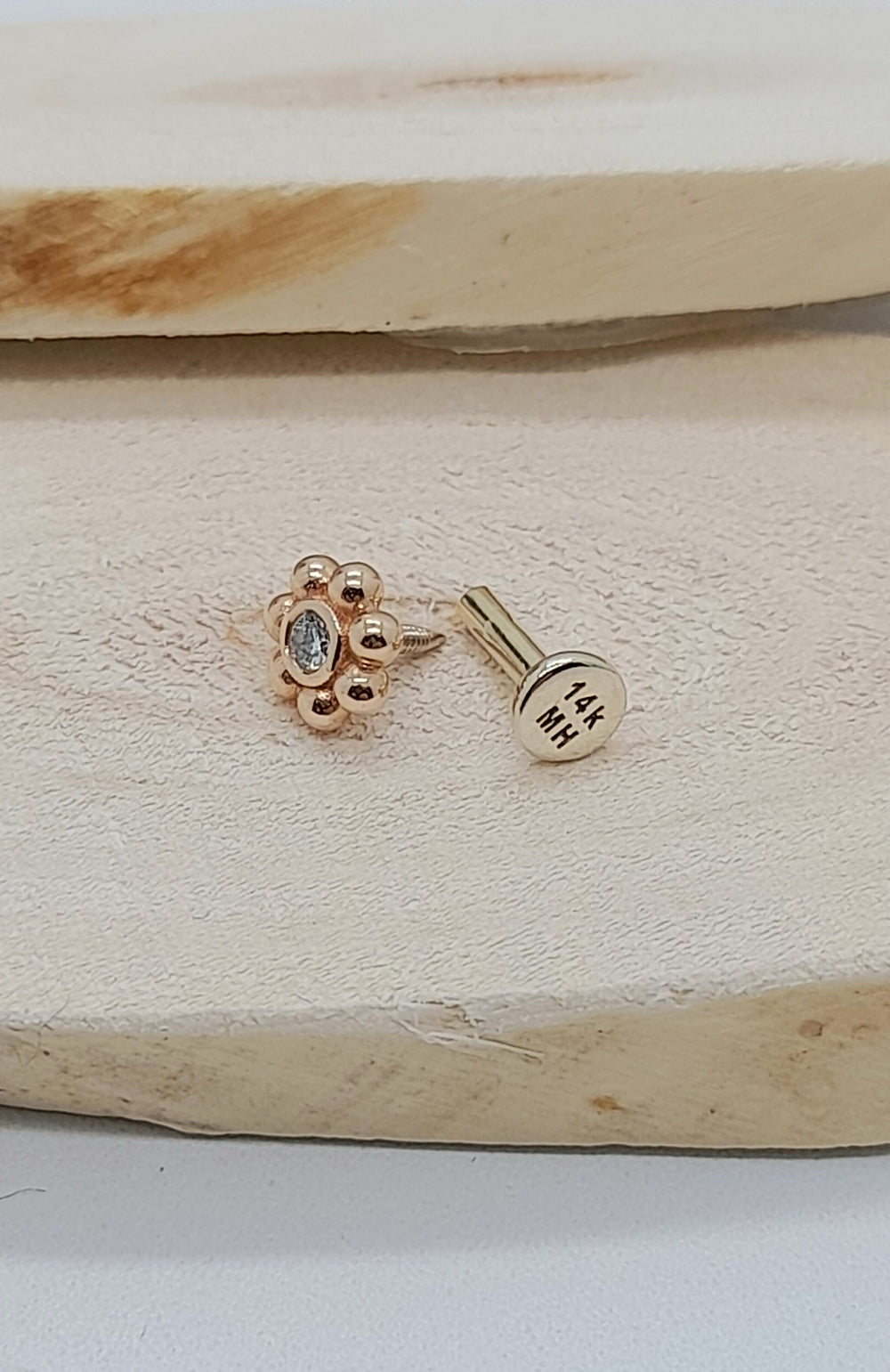 Flower Labret Stud