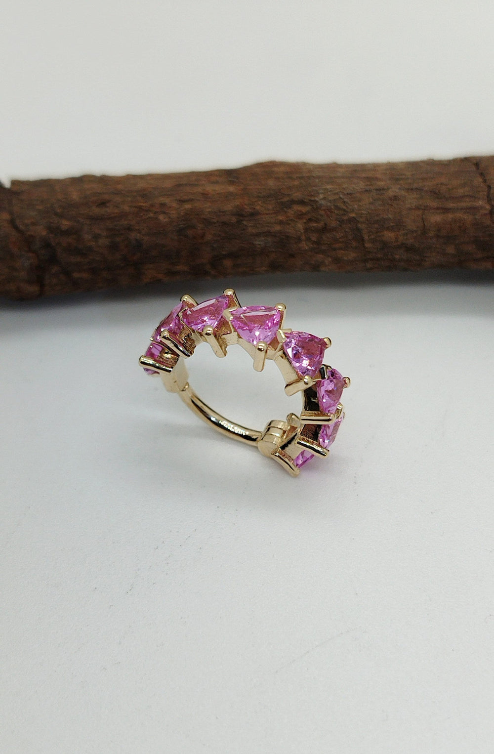 Sapphires Conch Earrings