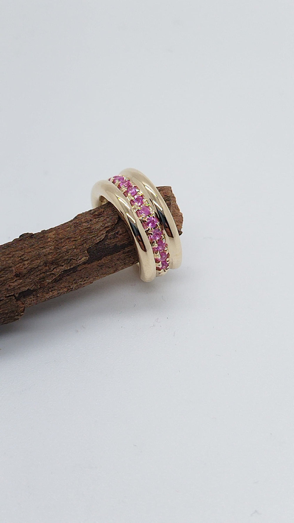 Sapphire Hoop Piercing