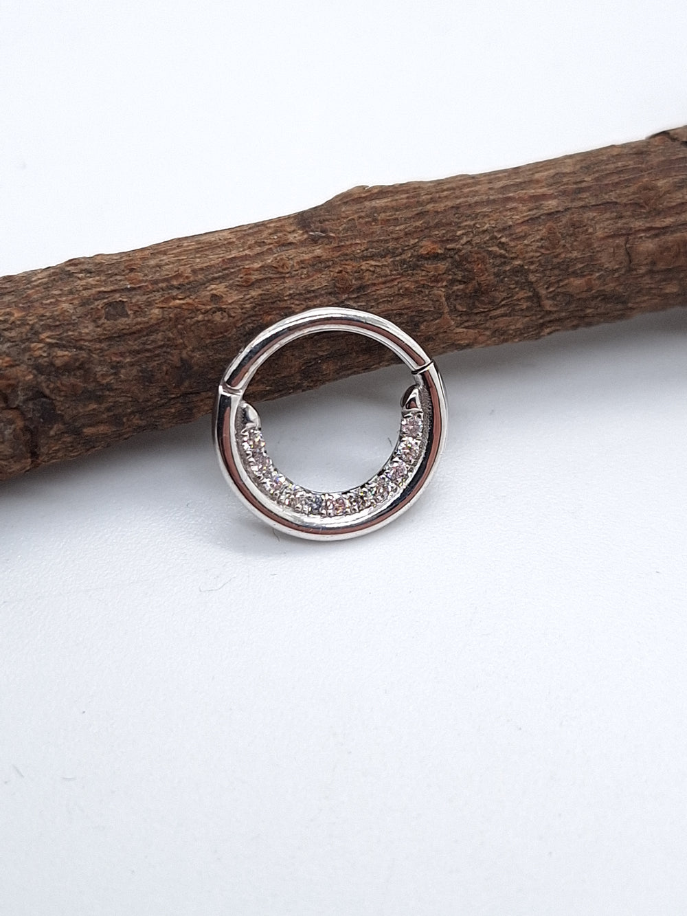 Diamonds Daith Earring