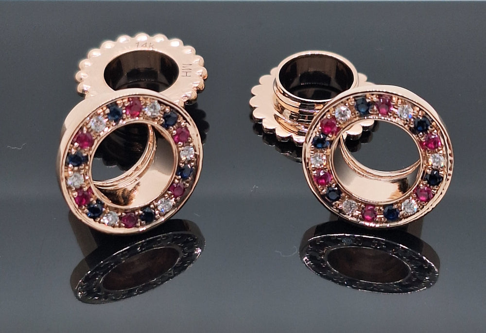 Rainbow Gauges Plugs