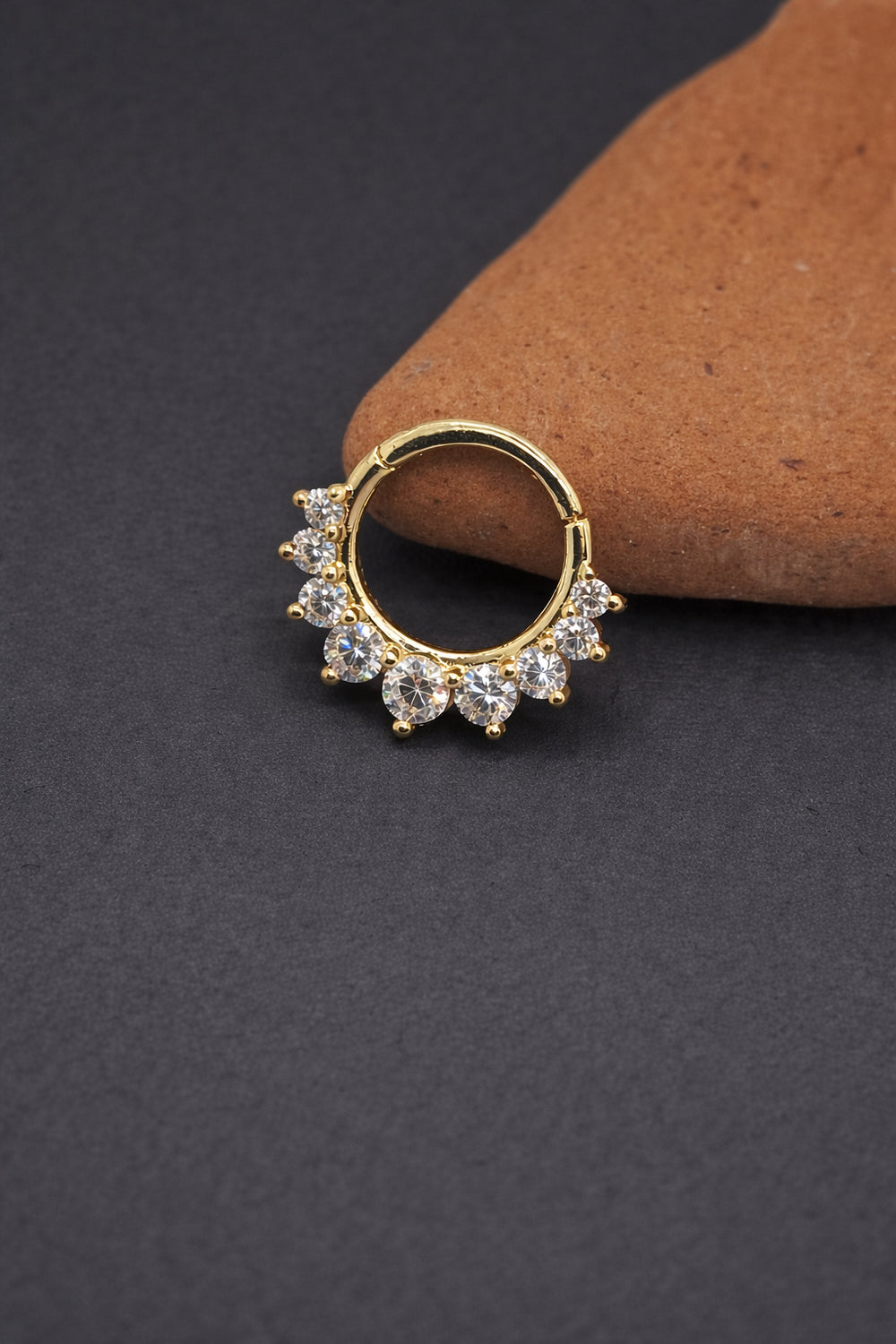 Daith Septum Clicker 14k Solid Gold
