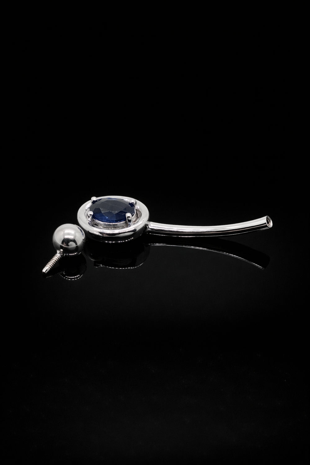 Belly Button Ring 14k Solid Gold Navel Piercing