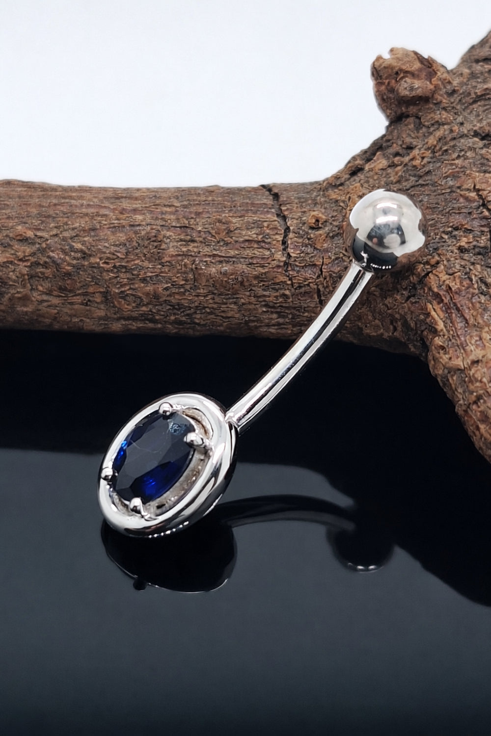 Belly Button Ring 14k Solid Gold Navel Piercing