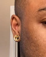 14K Gold Ear Tunnels