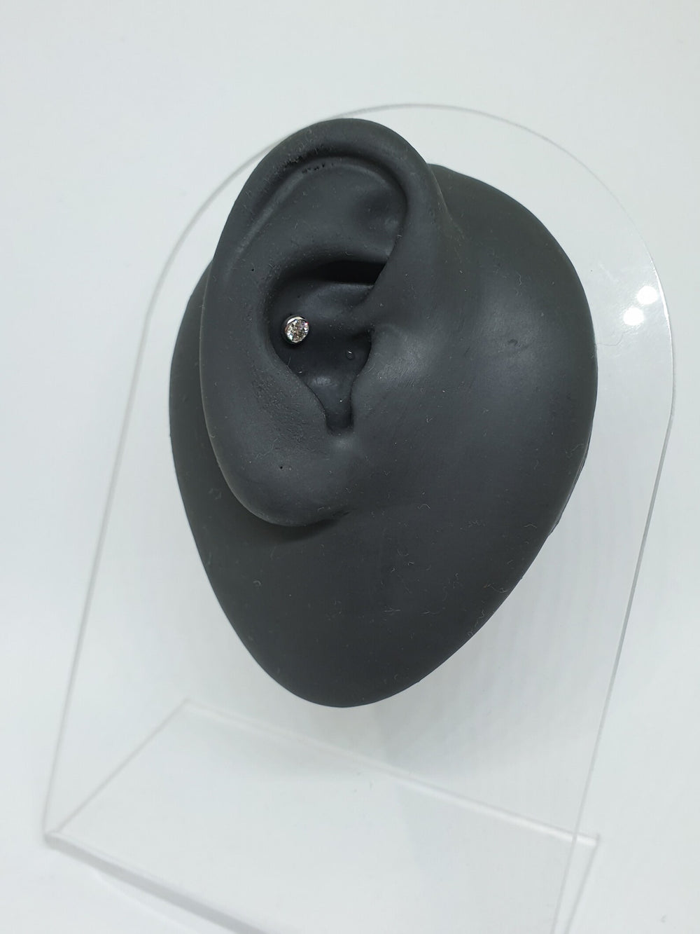 Daimond Threaded Labret Earring