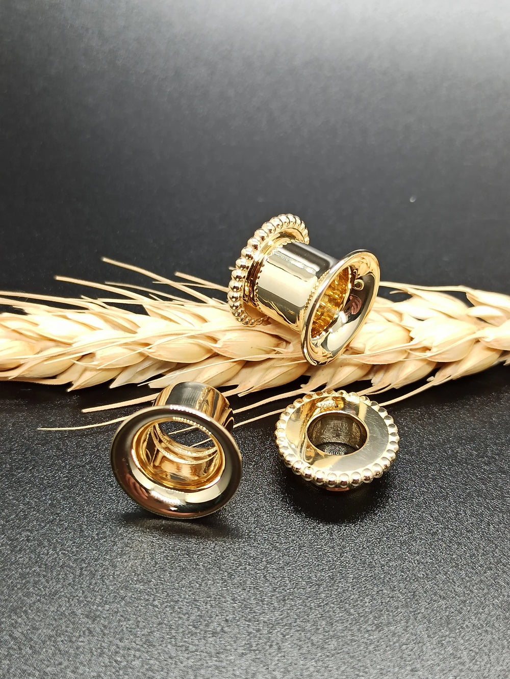 14K Gold Ear Tunnels