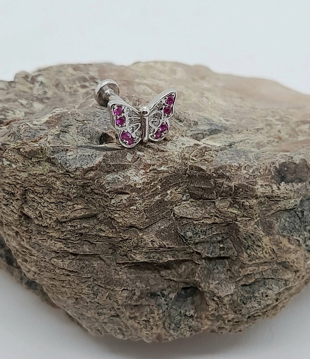 Butterfly Labret Stud