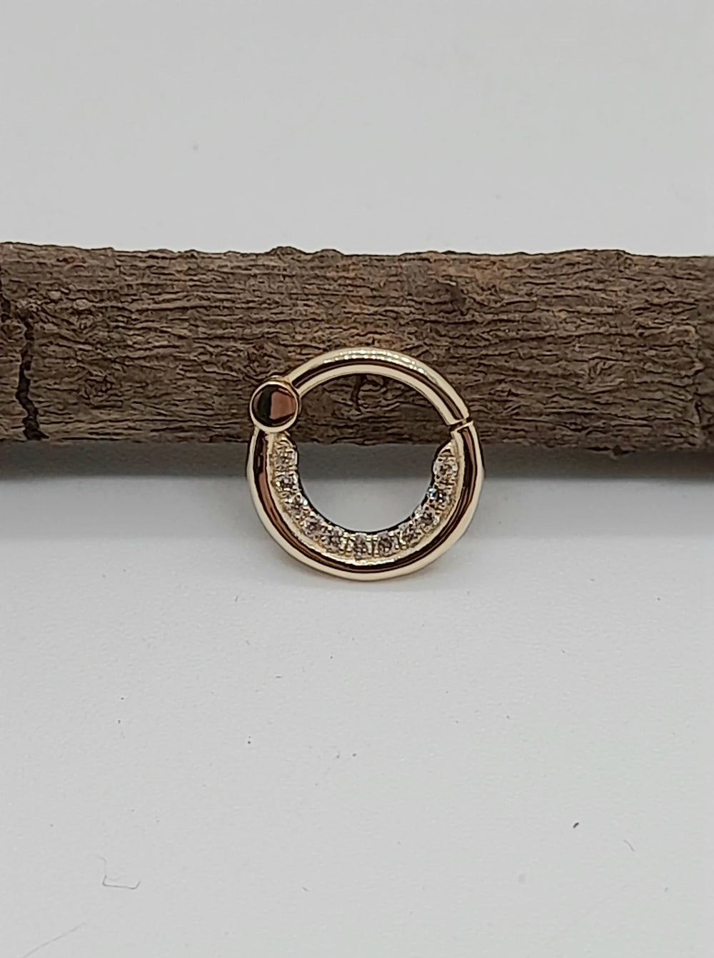 Diamonds Daith Earring