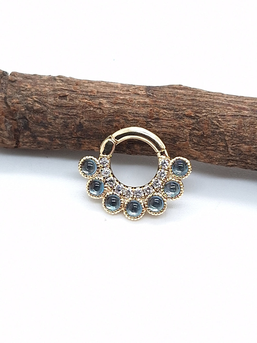 Topaz Blue London Septum
