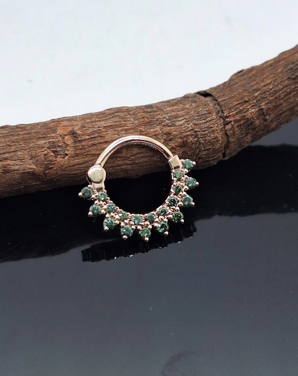 Green Diamonds Septum