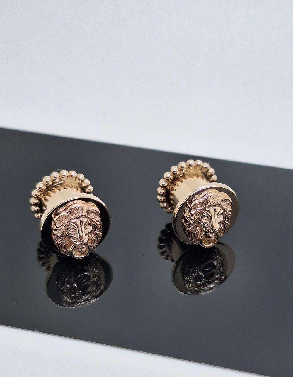 Lion Ear Plugs Solid Gold