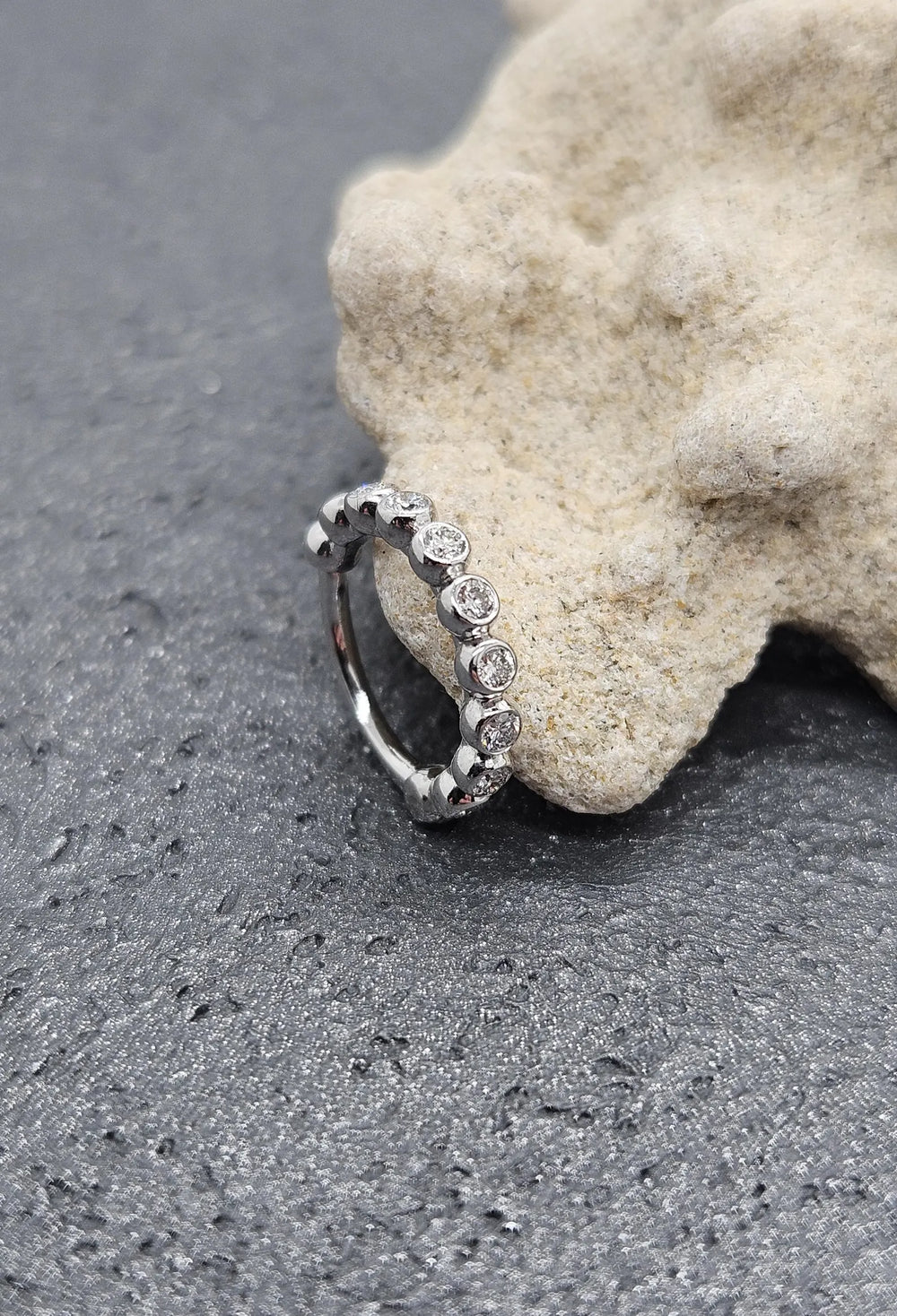 Eternity Hoop Earring