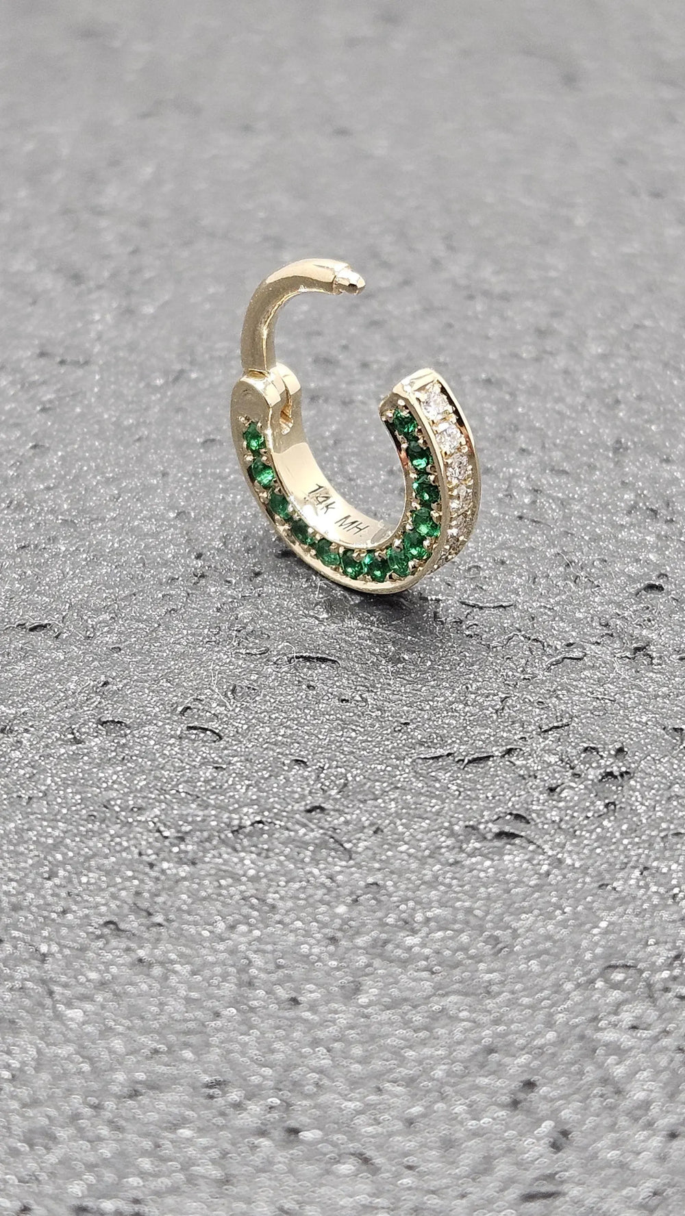 Helix Septum Clicker 14k Solid Gold