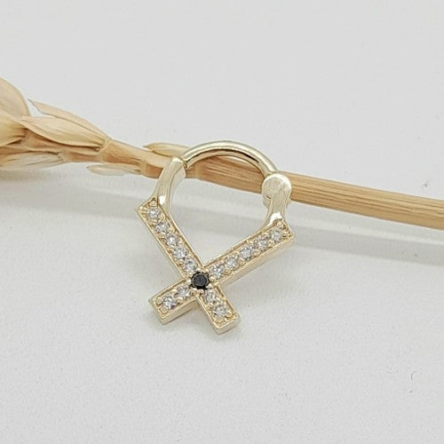 X Cross Piercing Jewelry