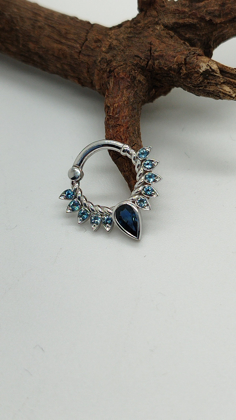 Helix Piercing Jewelry Septum Clicker 14k Gold Daith Earring Nose Hoop