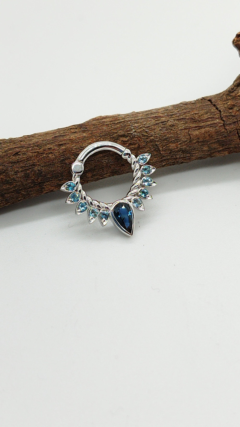 Helix Piercing Jewelry Septum Clicker 14k Gold Daith Earring Nose Hoop