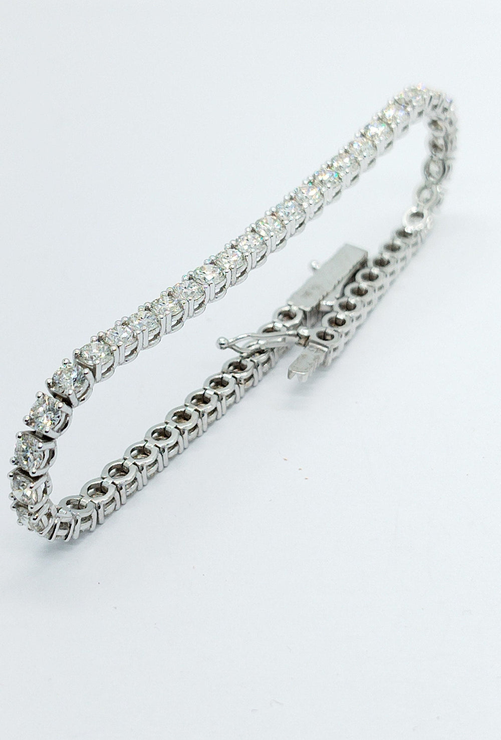 Diamond Tennis Bracelet 14k Solid Gold