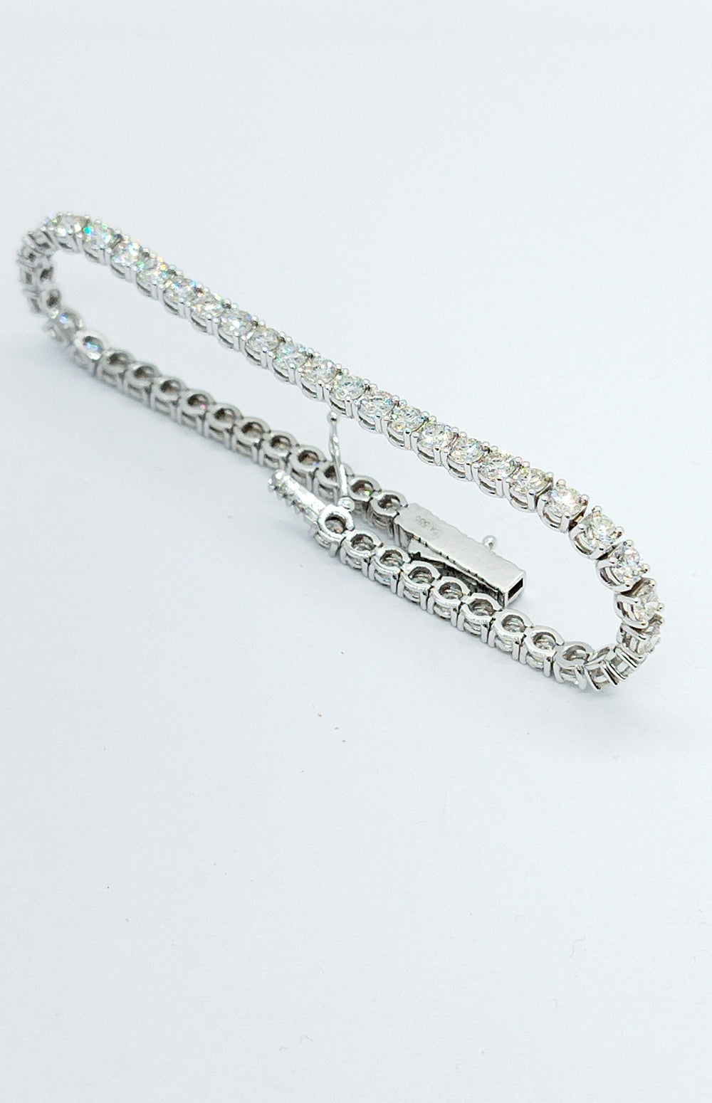 Diamond Tennis Bracelet 14k Solid Gold