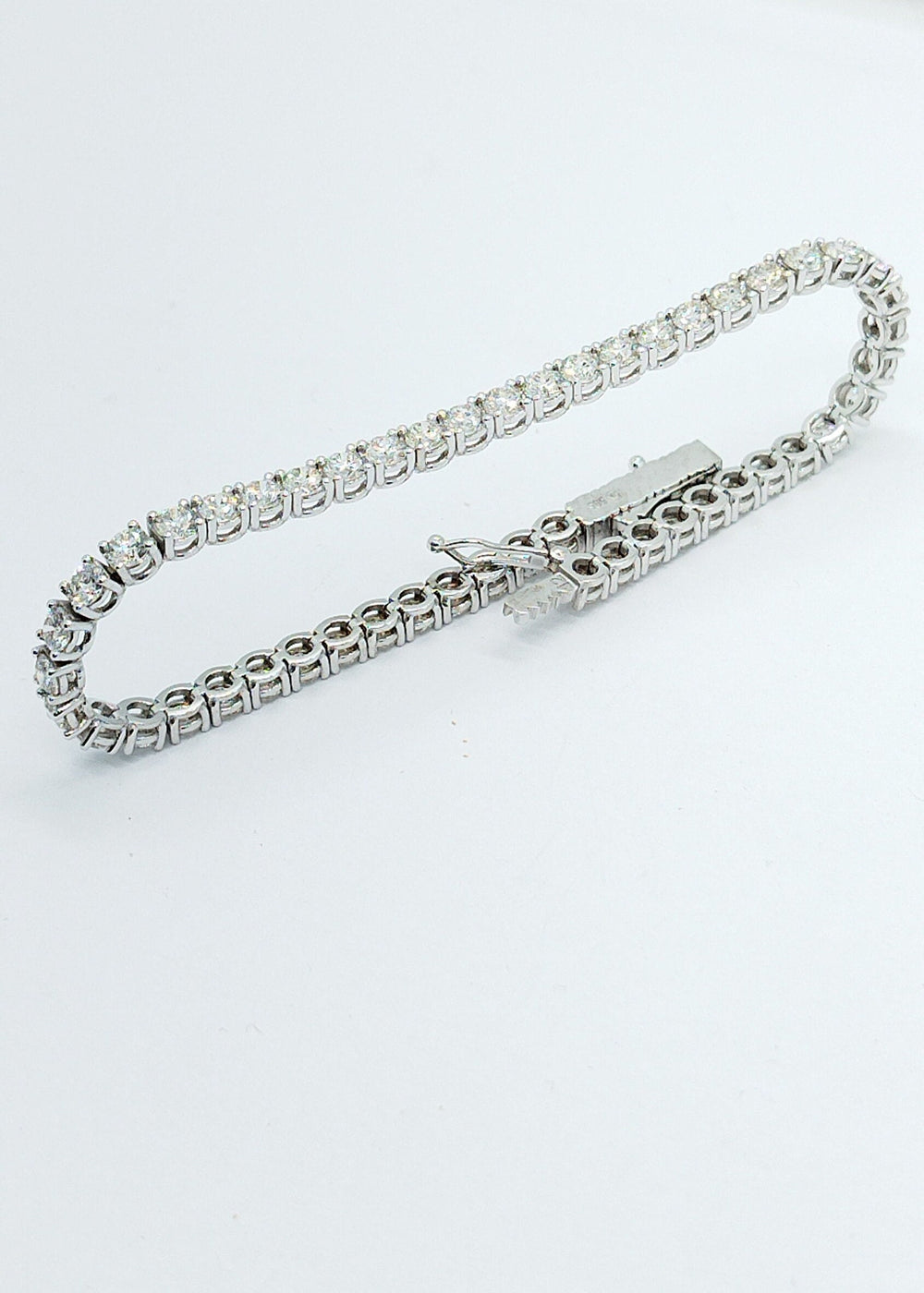 Diamond Tennis Bracelet 14k Solid Gold