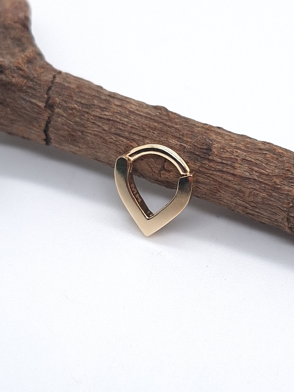 14k Piercing Triangle Septum Ring Cartilage Earring Helix Hoop