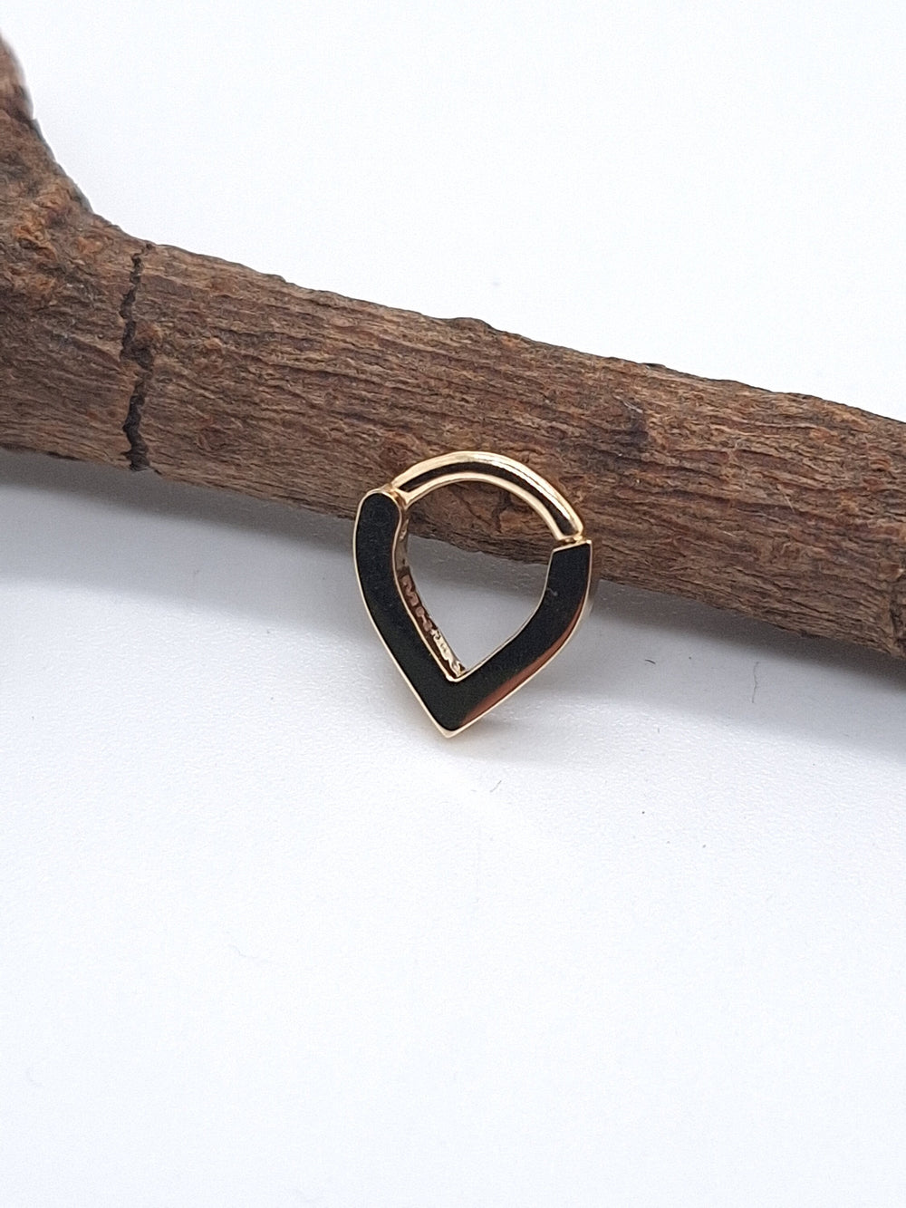 14k Piercing Triangle Septum Ring Cartilage Earring Helix Hoop