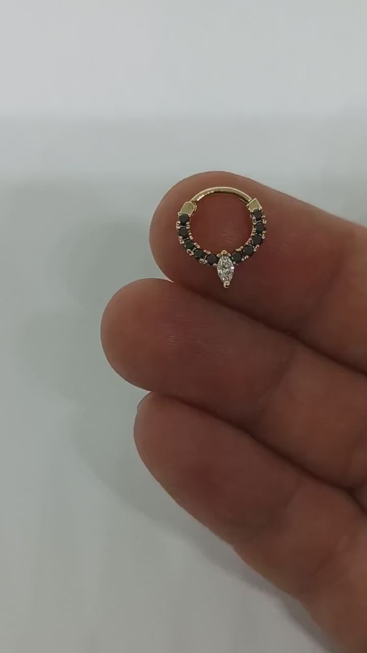 Twinkle Nose Ring 14k gold