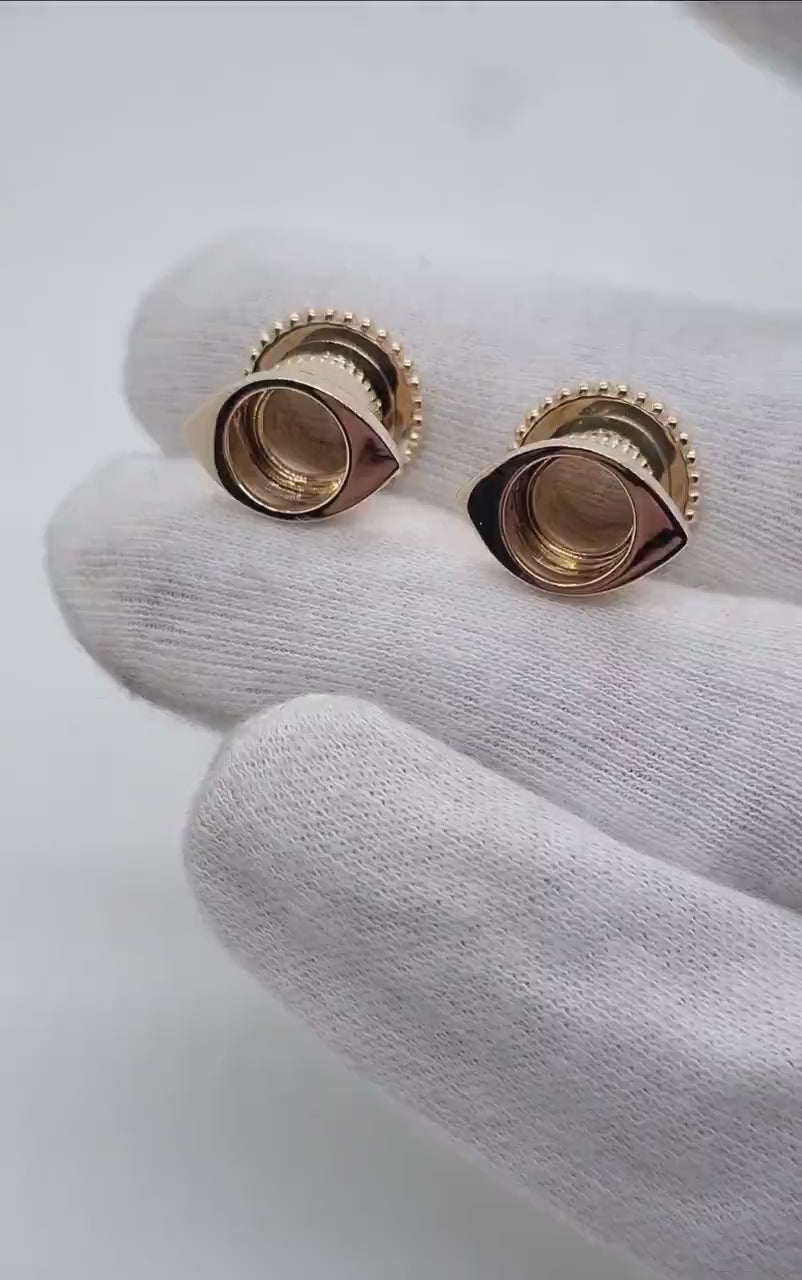 Flesh Tunnels Piercing 14K