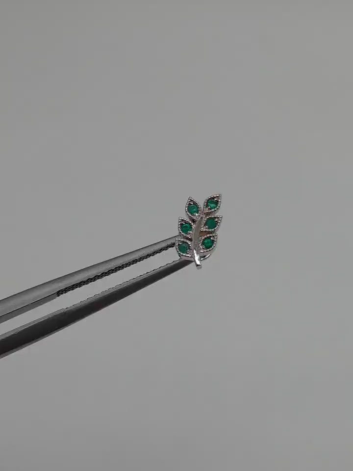 Leaf Stud Piercing