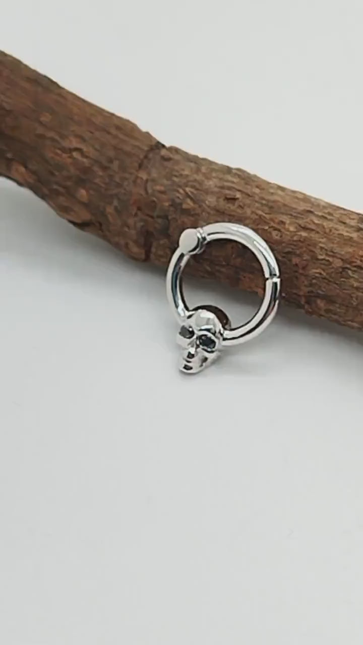 Skull Septum Ring